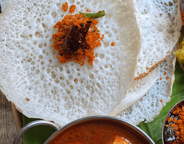 Appam and Stew 