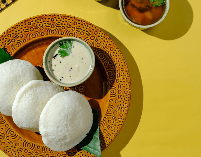 Idli and Sambar